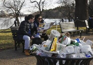US. to phase out single-use plastics on public lands, or use biodegradable materials instead